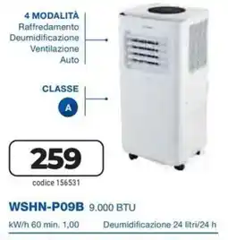 Sinergy HYUNDAI CONDIZIONATORI PORTATILI WSHN-P09B offerta