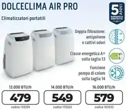 Sinergy Olimpia splendid dolceclima air pro Climatizzatori portatili offerta