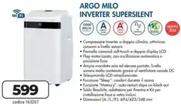 Sinergy Argo milo inverter supersilent Climatizzatori portatili offerta