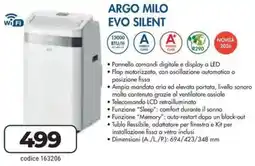 Sinergy Argo milo evo silent Climatizzatori portatili offerta