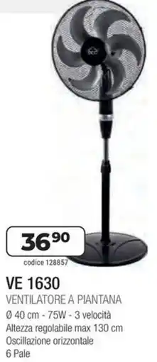 Sinergy DCG Ventilatori a Piantana VE 1630 offerta