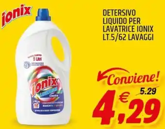 Ard Discount Detersivo liquido per lavatrice ionix offerta