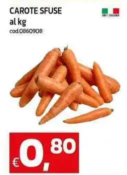 C+C Cash and Carry Carote sfuse offerta