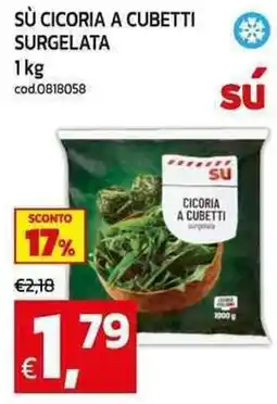 C+C Cash and Carry Sù cicoria a cubetti surgelata offerta