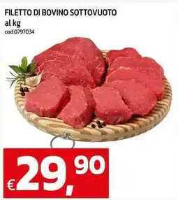 C+C Cash and Carry Filetto di bovino sottovuoto offerta