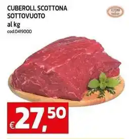 C+C Cash and Carry Cuberoll scottona sottovuoto offerta