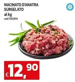 C+C Cash and Carry Macinato d'anatra surgelato offerta