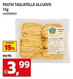C+C Cash and Carry Pastai tagliatelle all'uovo offerta