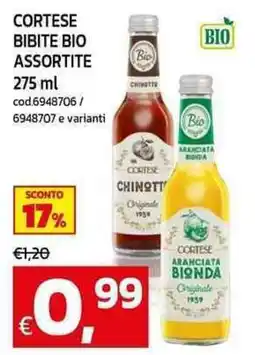 C+C Cash and Carry Cortese bibite bio offerta
