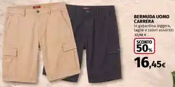 Ipercoop Bermuda uomo carrera offerta
