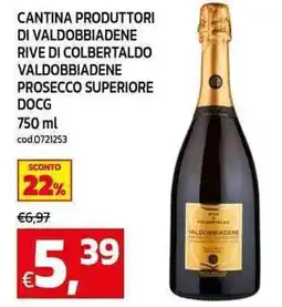 C+C Cash and Carry Cantina produttori di valdobbiadene rive di colbertaldo valdobbiadene prosecco superiore docg offerta