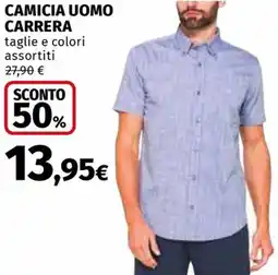 Ipercoop Camicia uomo carrera offerta