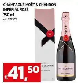 C+C Cash and Carry Champagne moët & chandon impérial rosé offerta