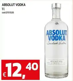 C+C Cash and Carry Absolut vodka offerta