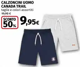 Ipercoop Calzoncini uomo canada trail offerta