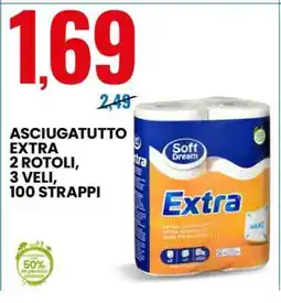 Eurospin ASCIUGATUTTO EXTRA offerta
