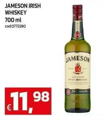 C+C Cash and Carry Jameson irish whiskey offerta