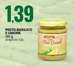 Eurospin PESTO BASILICO E LIMONE offerta