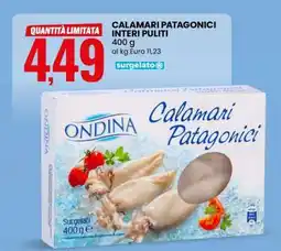 Eurospin CALAMARI PATAGONICI INTERI PULITI offerta