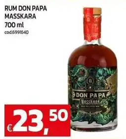 C+C Cash and Carry Rum don papa masskara offerta