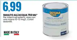 Eurospin SMALTO ALL'ACQUA 750 ML offerta