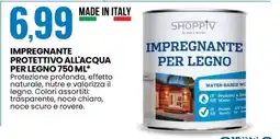 Eurospin IMPREGNANTE PROTETTIVO ALL'ACQUA PER LEGNO 750 ML offerta