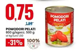 Eurospin Pomodori pelati offerta