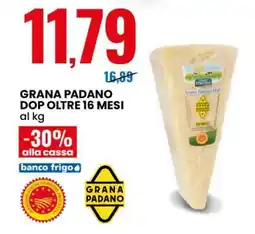 Eurospin GRANA PADANO DOP OLTRE 16 MESI offerta