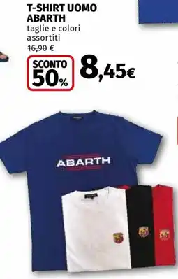 Ipercoop T-shirt uomo abarth offerta