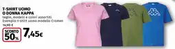 Ipercoop T-shirt uomo o donna kappa offerta