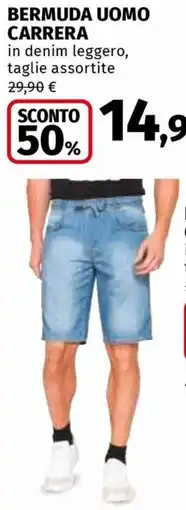 Ipercoop Bermuda uomo carrera offerta