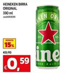 C+C Cash and Carry Heineken birra original offerta