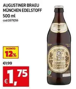 C+C Cash and Carry Augustiner braeu münchen edelstoff offerta