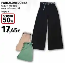 Ipercoop Pantaloni donna offerta