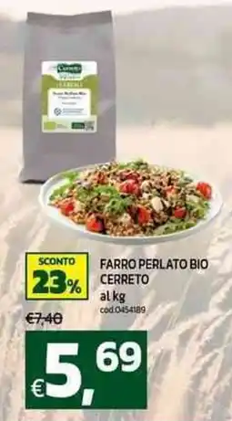 C+C Cash and Carry Farro perlato bio Cerreto offerta
