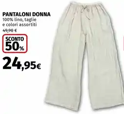 Ipercoop Pantaloni donna offerta