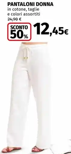 Ipercoop Pantaloni donna offerta