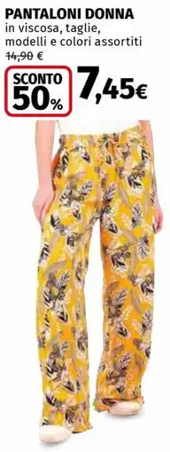 Ipercoop Pantaloni donna offerta