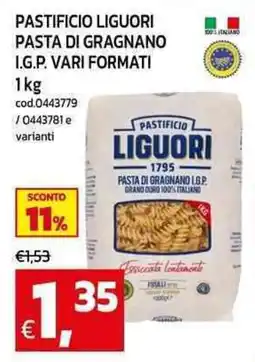 C+C Cash and Carry Pastificio liguori pasta di gragnano i.g.p. offerta