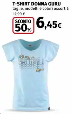 Ipercoop T-shirt donna guru offerta