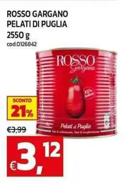 C+C Cash and Carry Rosso gargano pelati di puglia offerta