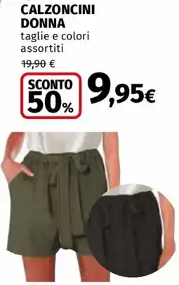 Ipercoop Calzoncini donna offerta