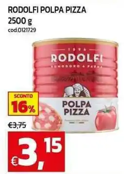C+C Cash and Carry Rodolfi polpa pizza offerta