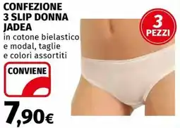 Ipercoop Confezione 3 slip donna jadea offerta