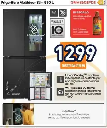 LG Frigorifero Multidoor Slim 530 L