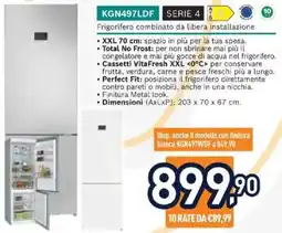 Unieuro BOSCH KGN497LDF SERIE 4 offerta