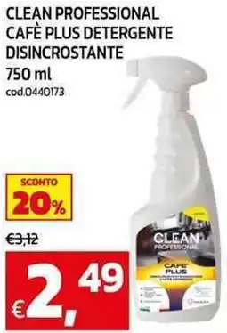 C+C Cash and Carry Clean professional cafè plus detergente disincrostante offerta