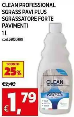 C+C Cash and Carry Clean professional sgrass pavi plus sgrassatore forte pavimenti offerta