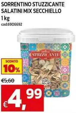 C+C Cash and Carry Sorrentino stuzzicante salatini mix secchiello offerta