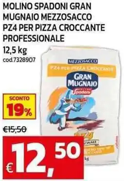 C+C Cash and Carry Molino spadoni gran mugnaio mezzosacco pz4 per pizza croccante professionale offerta